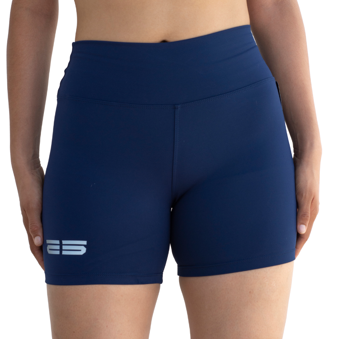 SHORT LICRA AZUL MARINO