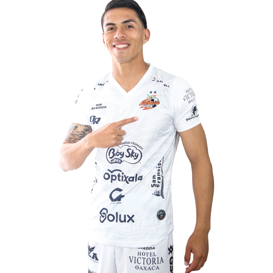 Jersey de fútbol Alebrijes de Oaxaca blanco temporada 2024-2025
