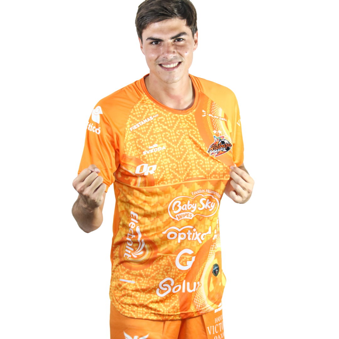 Jersey de fútbol Alebrijes de Oaxaca naranja temporada 2024-2025