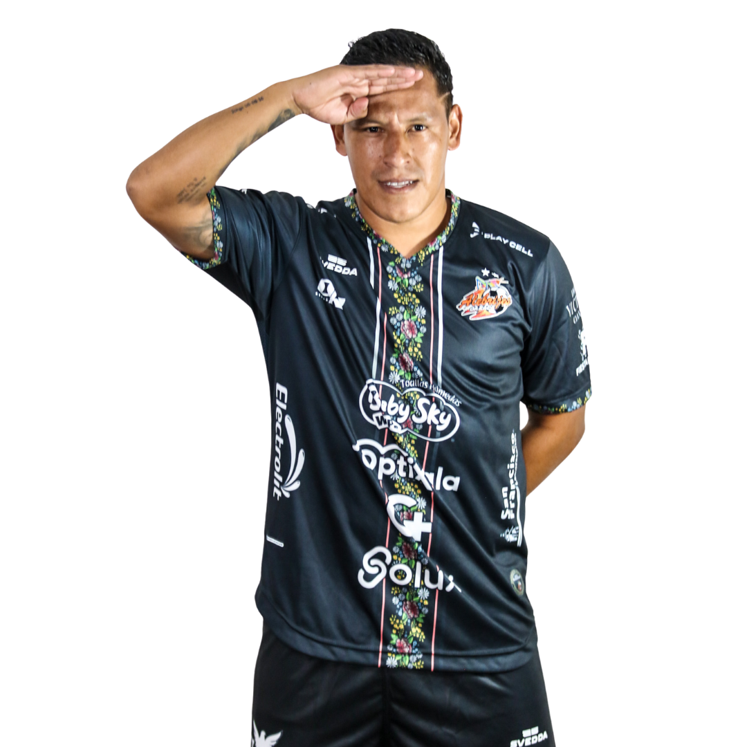 Jersey de fútbol Alebrijes de Oaxaca negro temporada 2024-2025