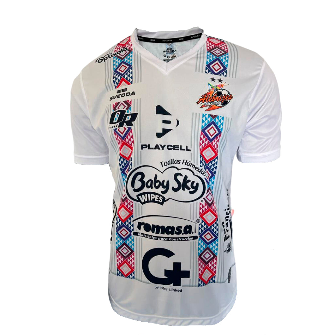 Jersey de fútbol Alebrijes de Oaxaca blanco temporada 2023-2024