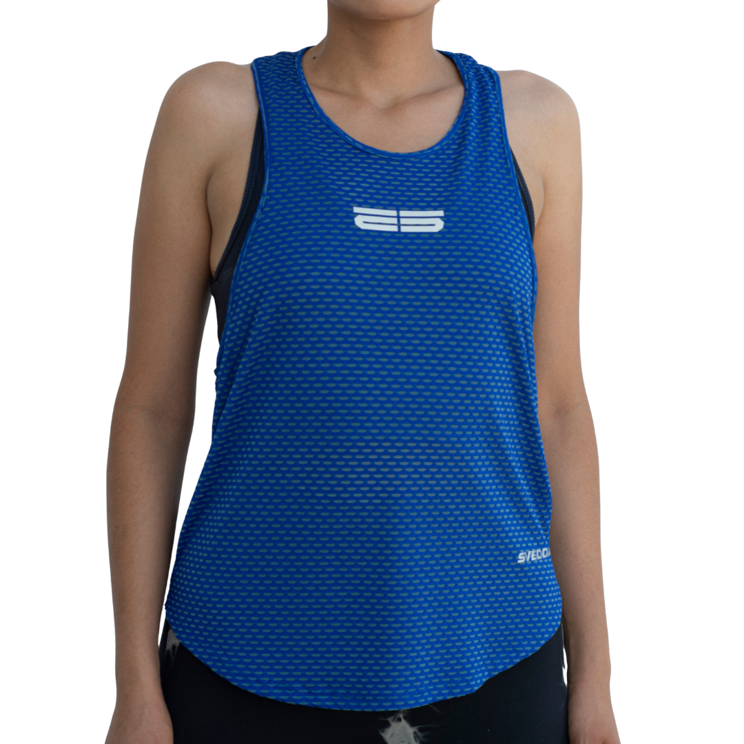 PLAYERA RESAQUE CORTE OLIMPICO AZUL