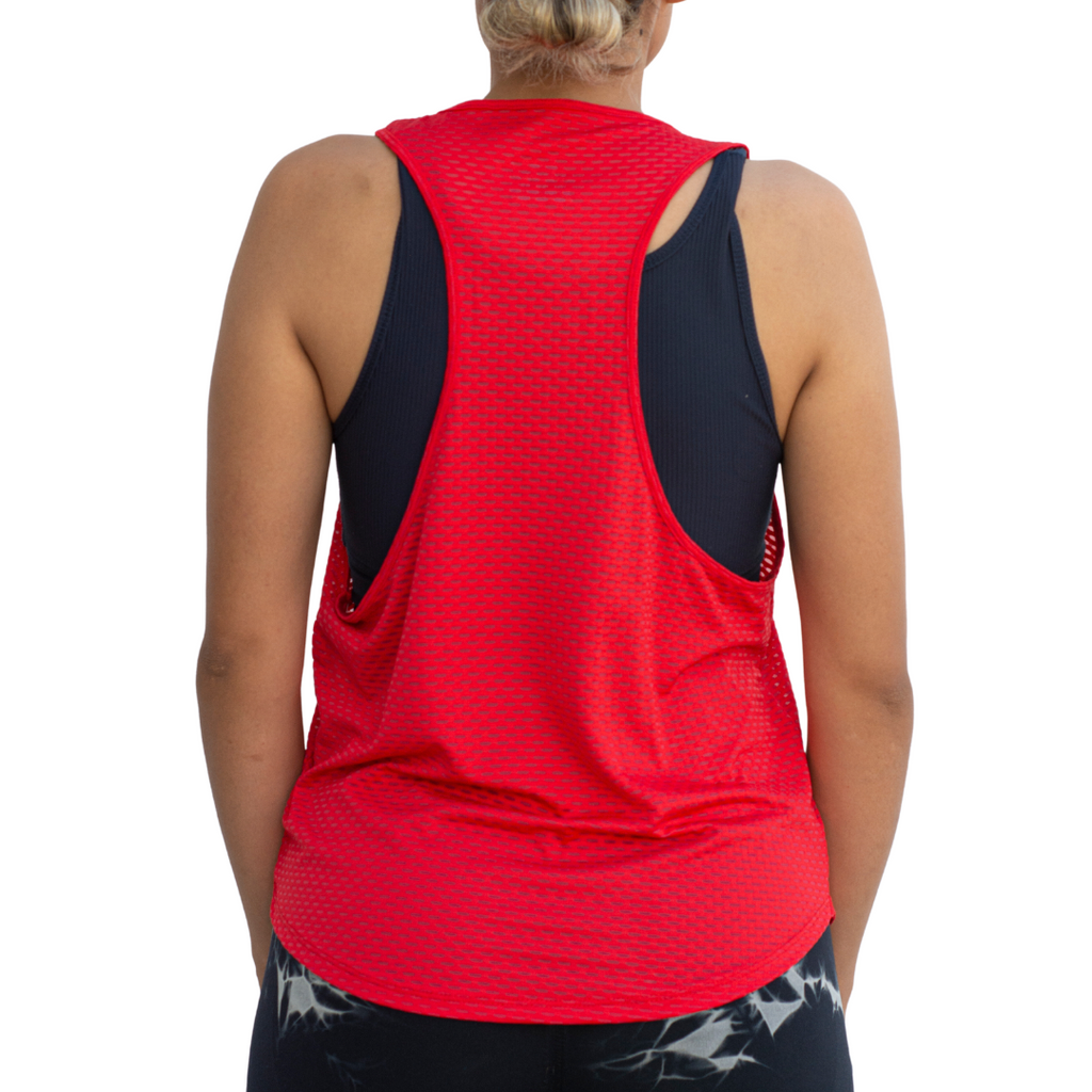 Playera sin mangas para mujer