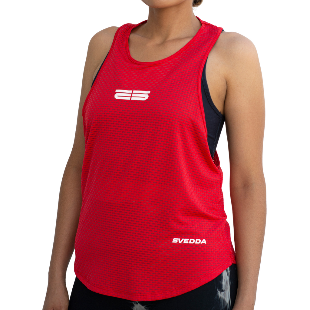 Playera sin mangas para mujer