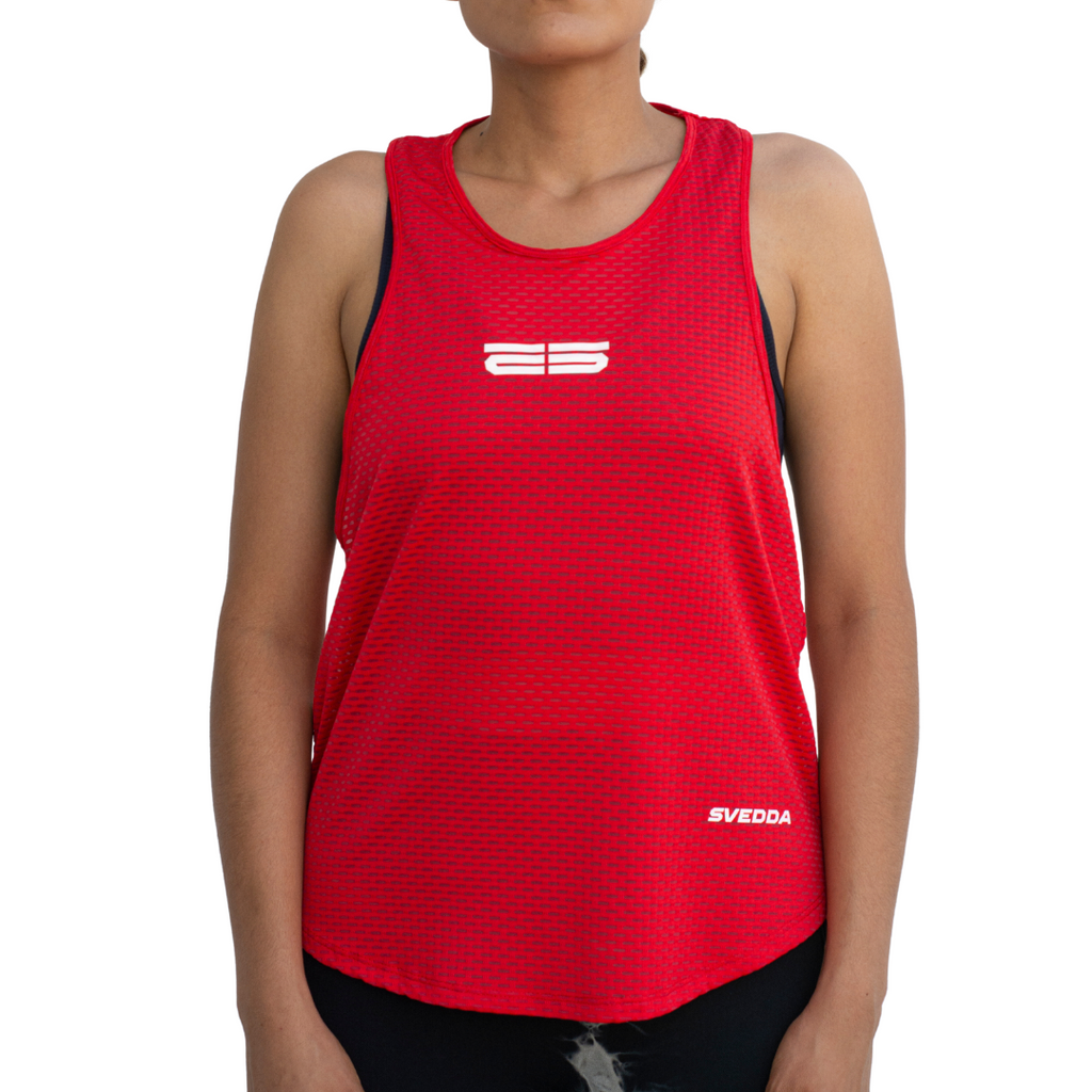 Playera sin mangas para mujer