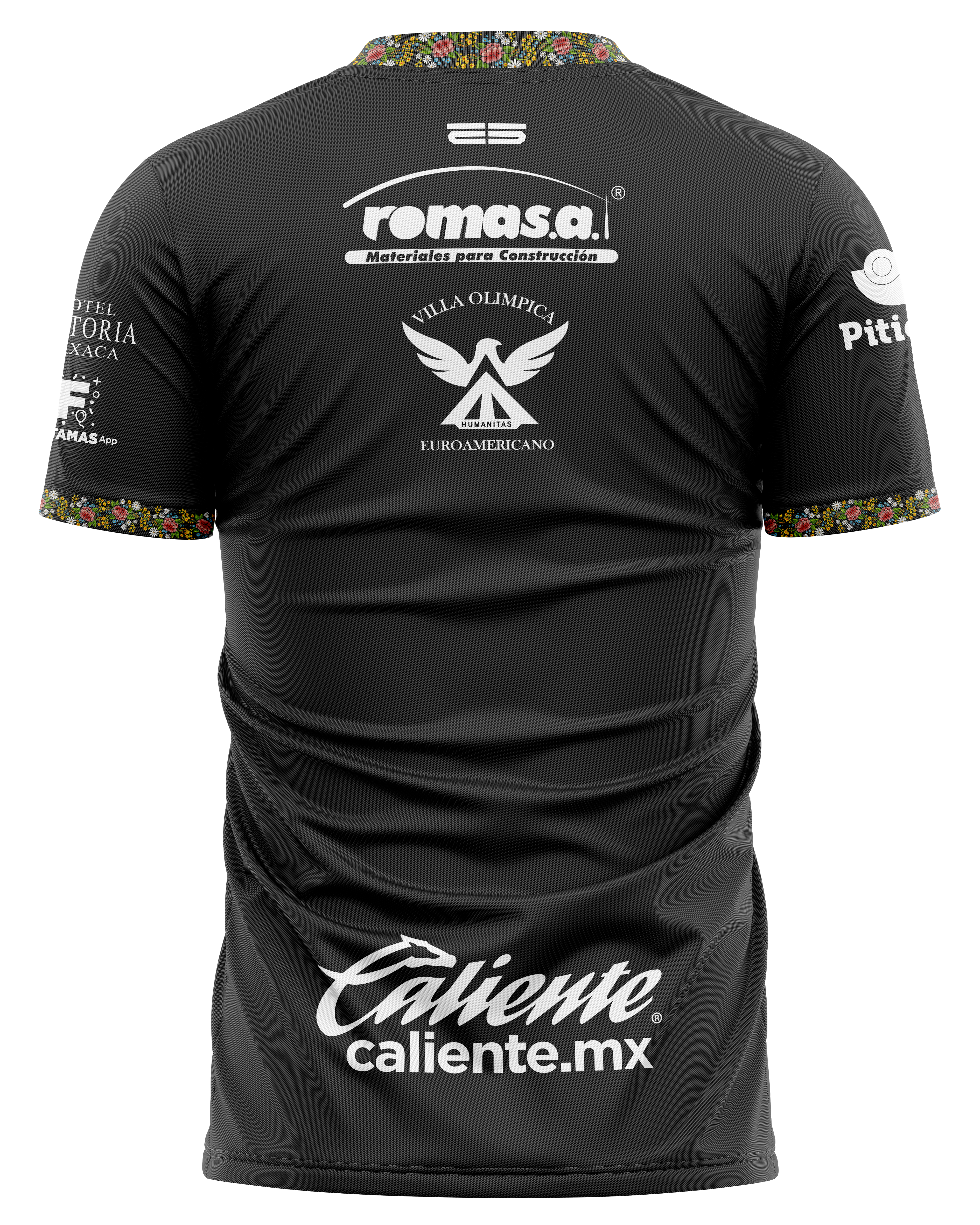 Jersey de fútbol Alebrijes de Oaxaca negro temporada 2024-2025