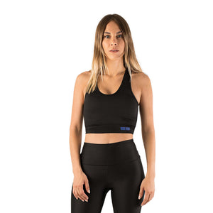 CONJUNTO LEGGING Y TOP NEGRO 00034