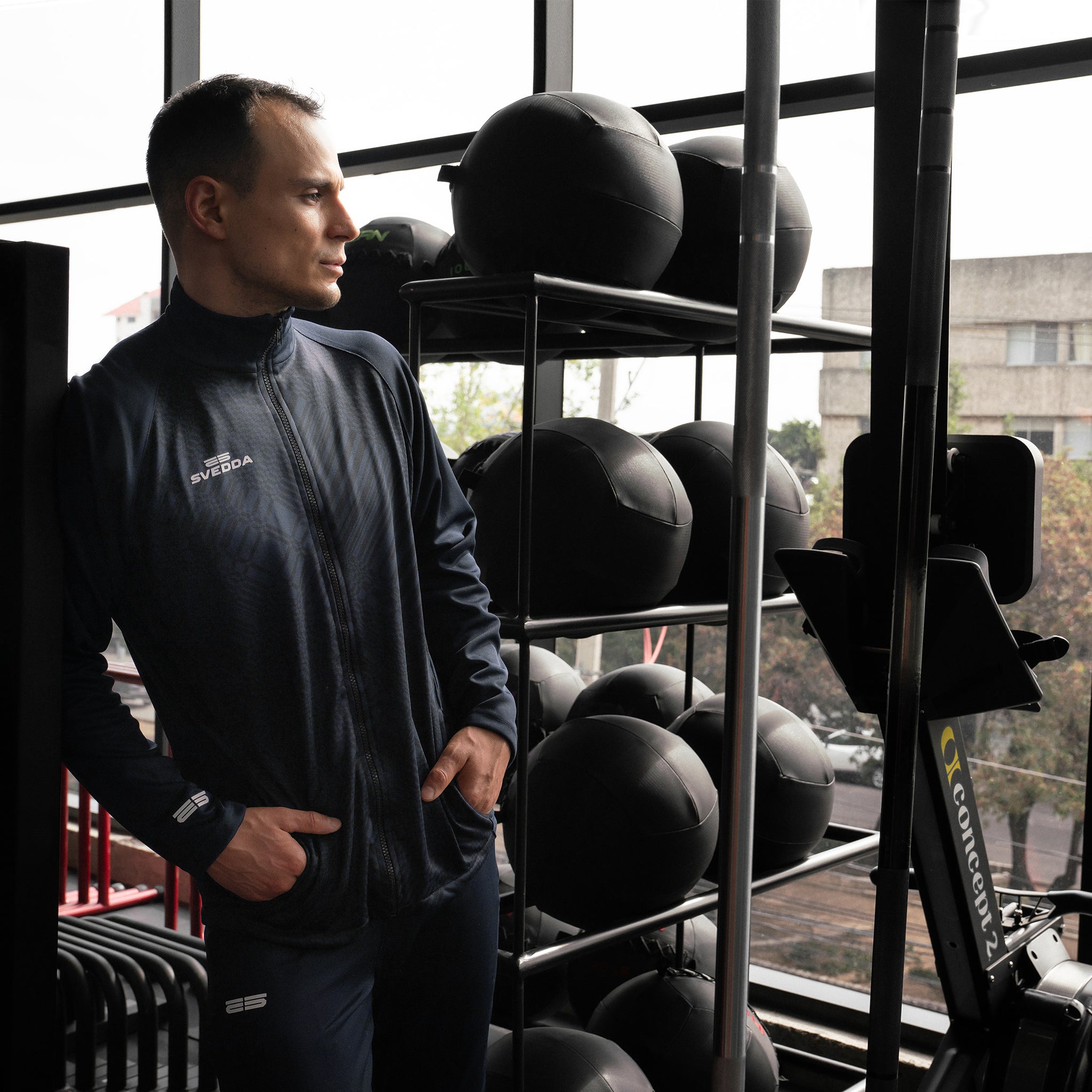 Chamarra deportiva para hombre