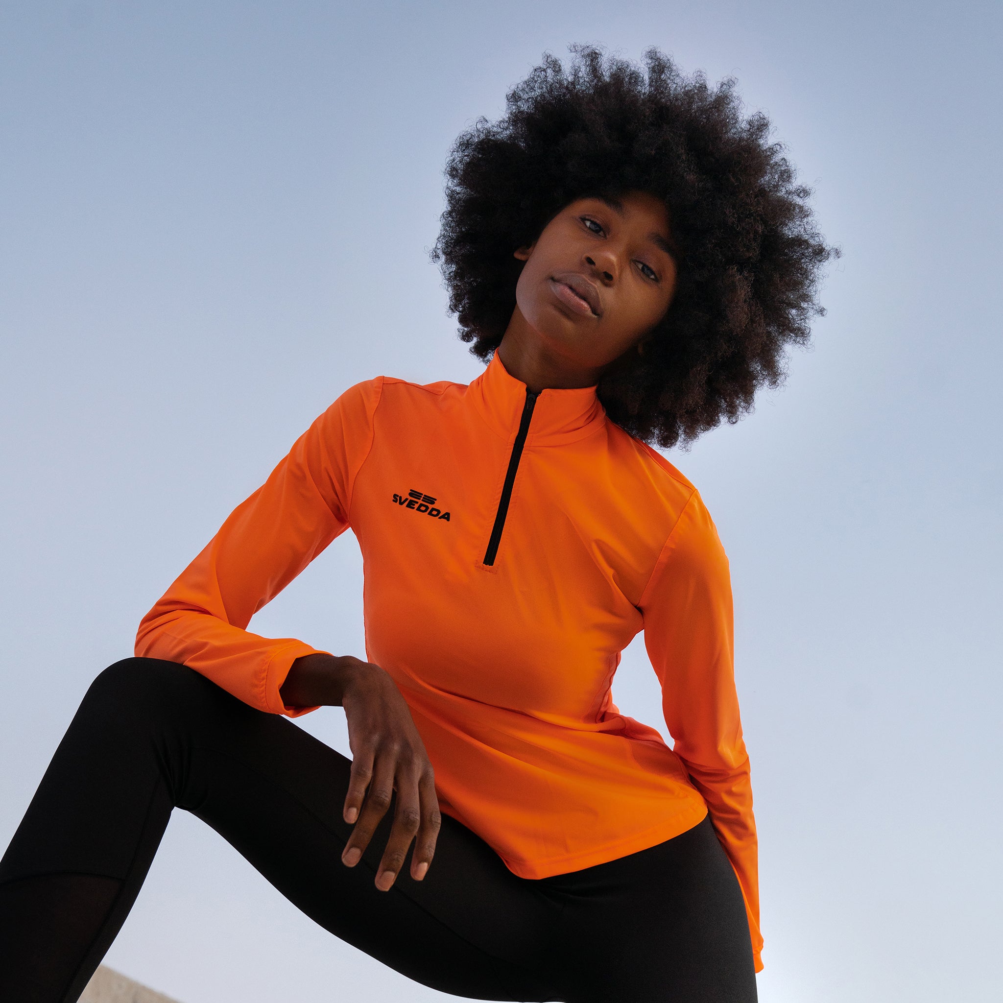 Playera manga larga de licra